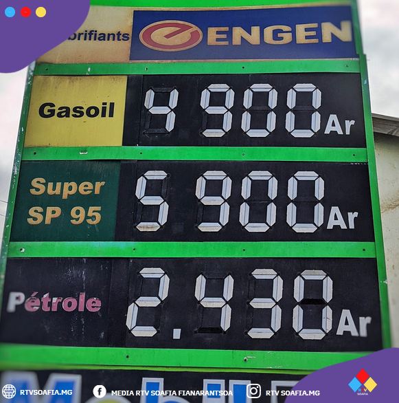 Hausse du prix du gasoil à la pompe à Madagascar, l’appréhension fait frémir tout le pays. RTV